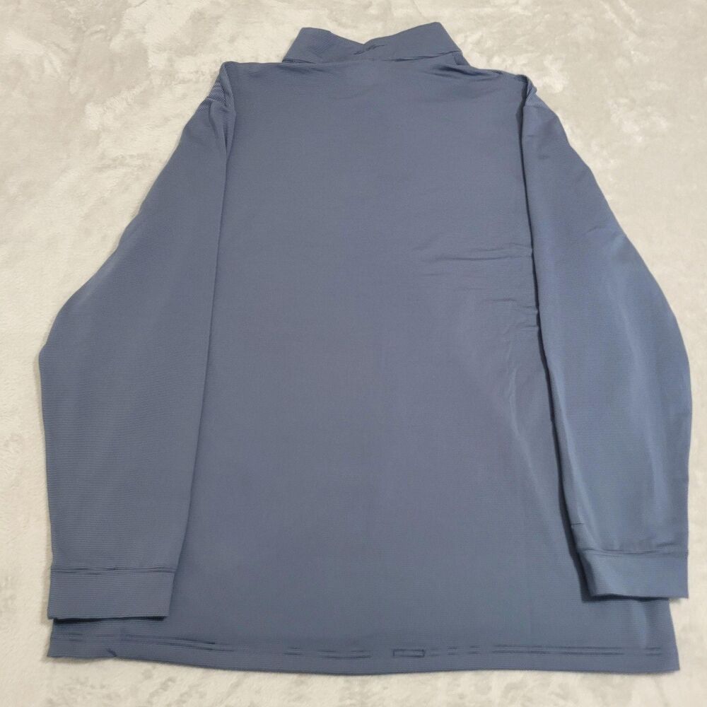 Ben Hogan Golf Pullover Mens 3XL Blue 1/4 Zip Long Sleeve Performance Stretch - Picture 7 of 8